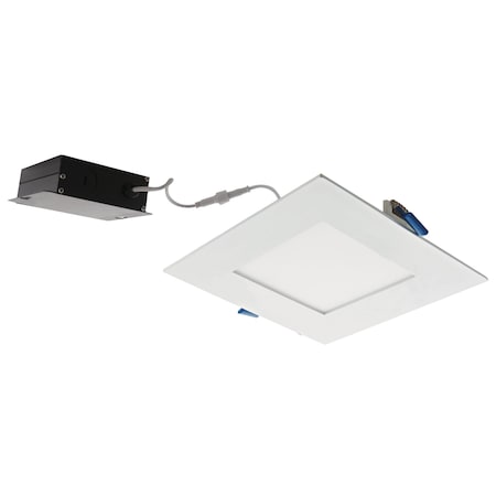 Elco Lighting 6 Ultra Slim LED Square Panel Light" ERT66130BZ